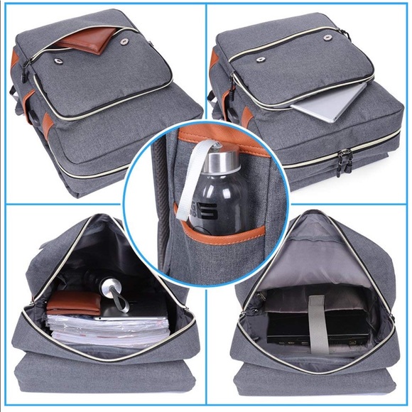 Modoker Dark Grey Backpack - Picture 3 of 4